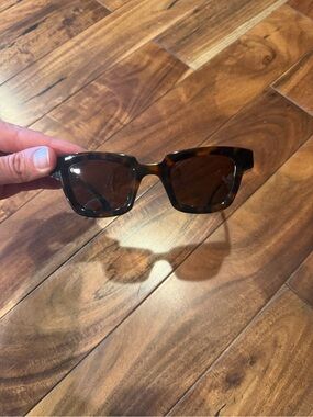 James Oro Archetype Tortoiseshell Square Sunglasses Unisex like new collection 2